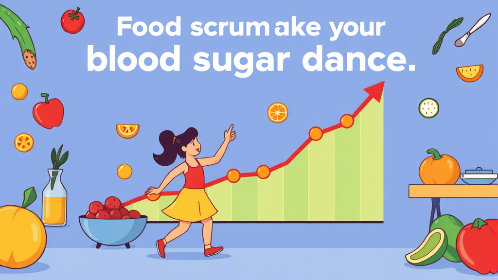 CGM으로 혈당 데이터 분석하기 (cartoon 스타일)